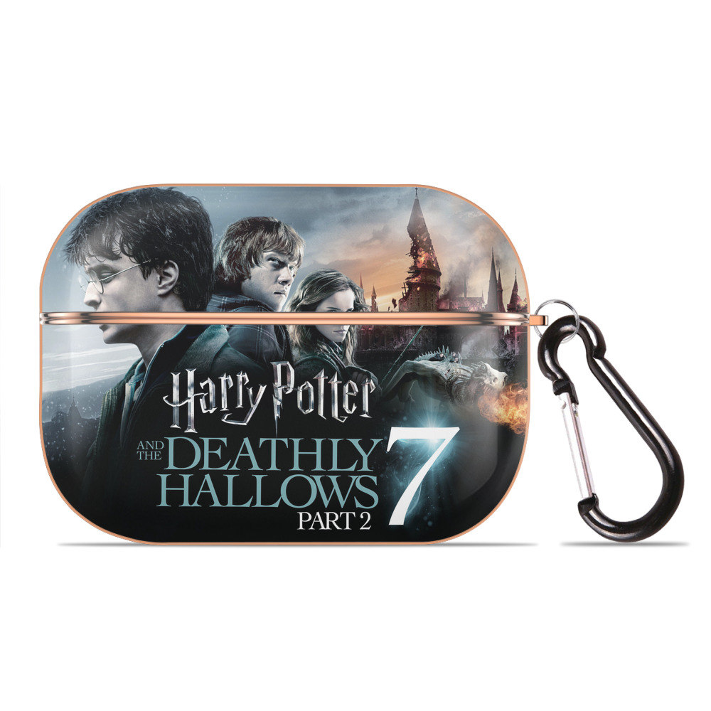 （画像用） Harry Potter ハリー・ポッターシリーズ 【AirPods Pro用】ハードシェル保護ケース｜耐衝撃・防指紋・カラビナ付き商品仕様