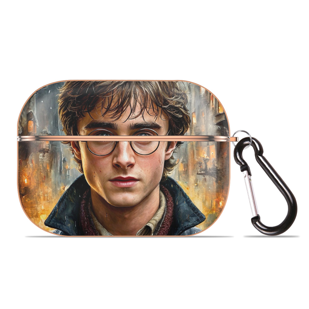 （画像用） Harry Potter ハリー・ポッターシリーズ 【AirPods Pro用】ハードシェル保護ケース｜耐衝撃・防指紋・カラビナ付き商品仕様