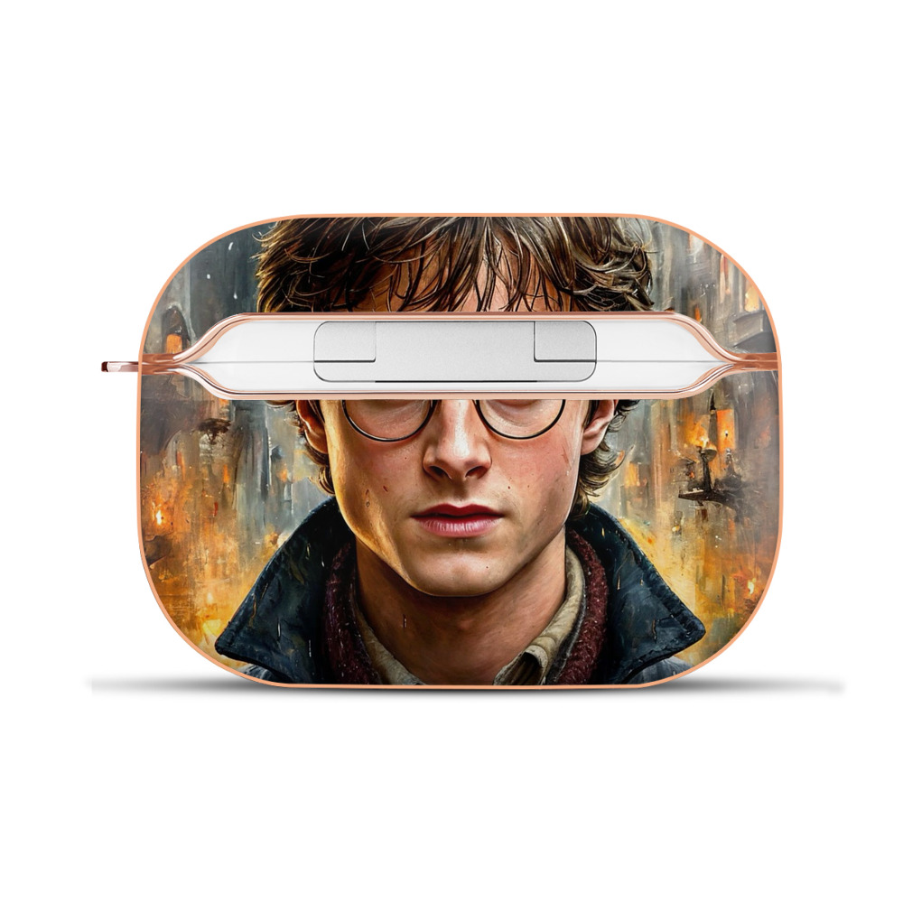 （画像用） Harry Potter ハリー・ポッターシリーズ 【AirPods Pro用】ハードシェル保護ケース｜耐衝撃・防指紋・カラビナ付き商品仕様