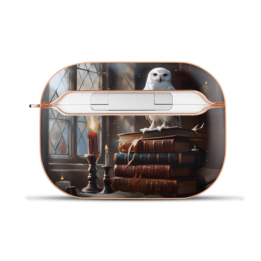 （画像用） Harry Potter ハリー・ポッターシリーズ 【AirPods Pro用】ハードシェル保護ケース｜耐衝撃・防指紋・カラビナ付き商品仕様