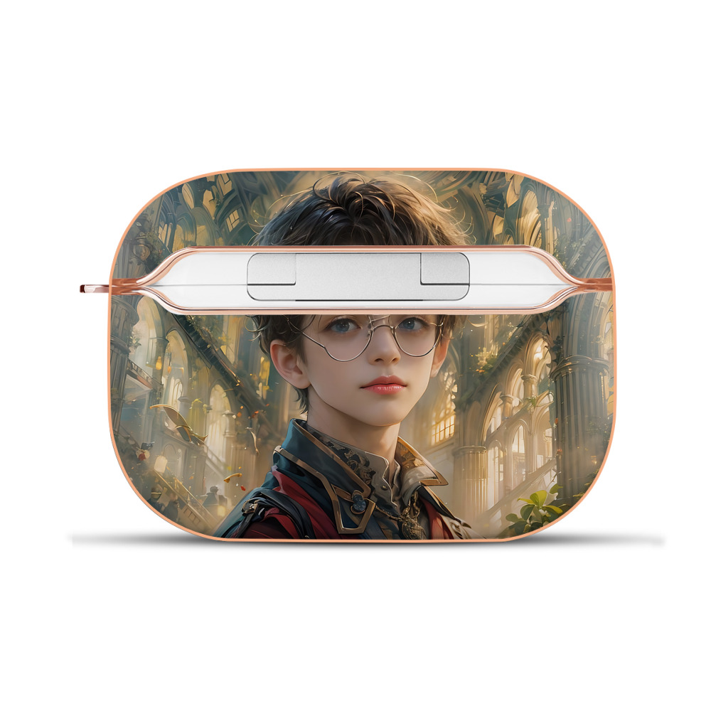 （画像用） Harry Potter ハリー・ポッターシリーズ 【AirPods Pro用】ハードシェル保護ケース｜耐衝撃・防指紋・カラビナ付き商品仕様