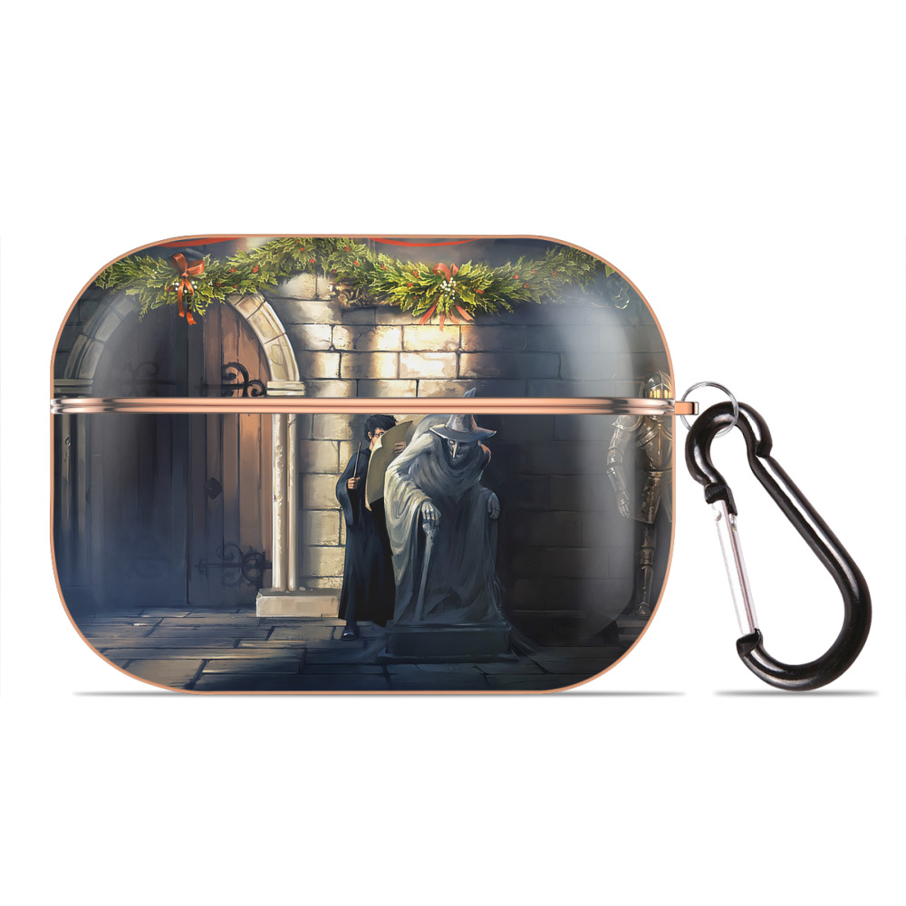 （画像用） Harry Potter ハリー・ポッターシリーズ 【AirPods Pro用】ハードシェル保護ケース｜耐衝撃・防指紋・カラビナ付き商品仕様
