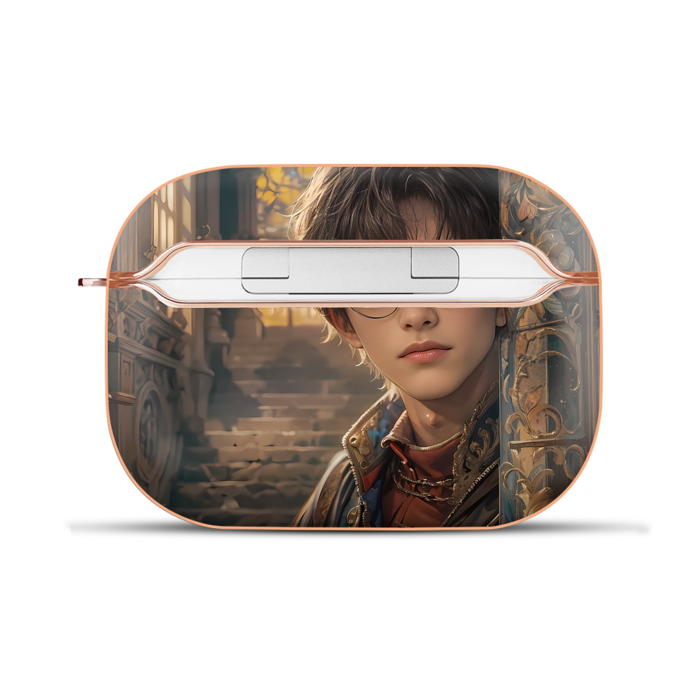 （画像用） Harry Potter ハリー・ポッターシリーズ 【AirPods Pro用】ハードシェル保護ケース｜耐衝撃・防指紋・カラビナ付き商品仕様