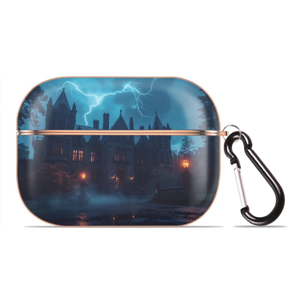 （画像用） Harry Potter ハリー・ポッターシリーズ 【AirPods Pro用】ハードシェル保護ケース｜耐衝撃・防指紋・カラビナ付き商品仕様