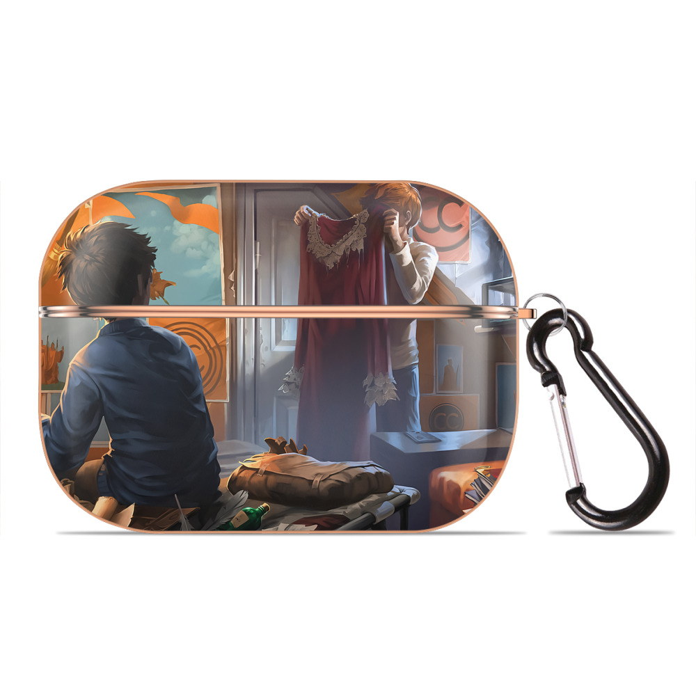 （画像用） Harry Potter ハリー・ポッターシリーズ 【AirPods Pro用】ハードシェル保護ケース｜耐衝撃・防指紋・カラビナ付き商品仕様