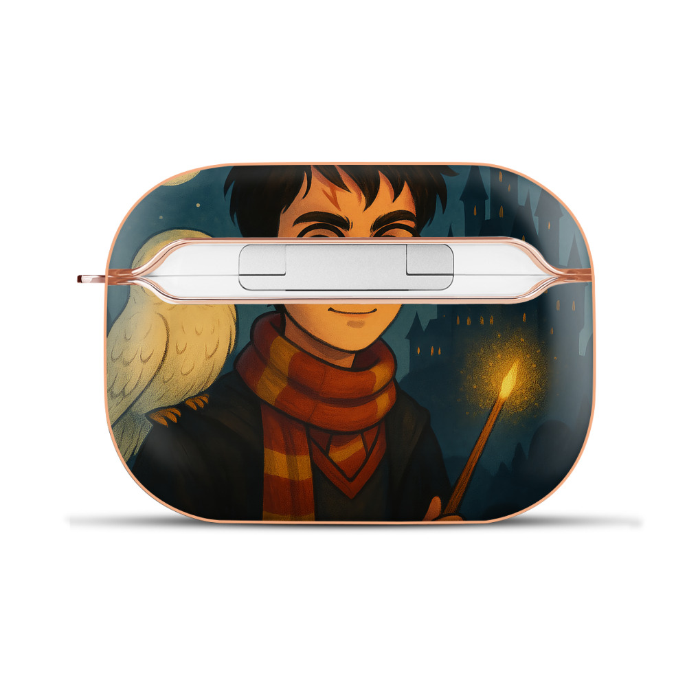 （画像用） Harry Potter ハリー・ポッターシリーズ 【AirPods Pro用】ハードシェル保護ケース｜耐衝撃・防指紋・カラビナ付き商品仕様