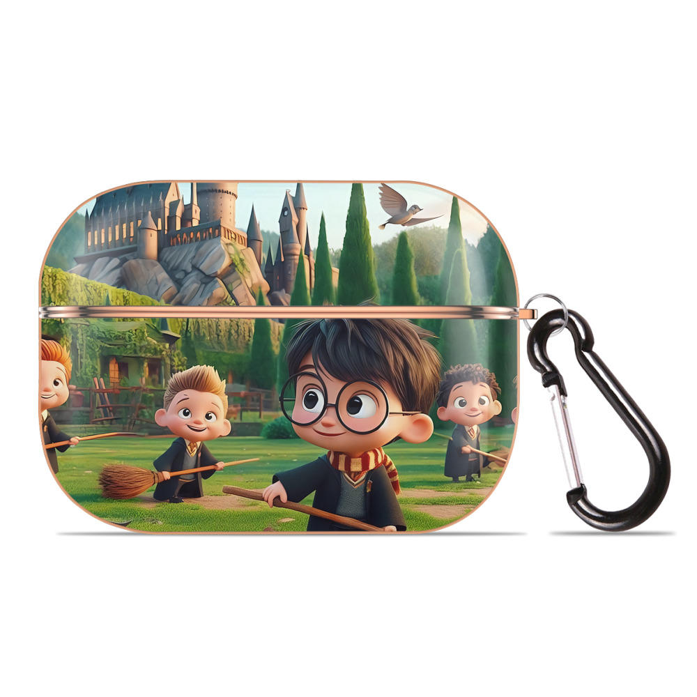 （画像用） Harry Potter ハリー・ポッターシリーズ 【AirPods Pro用】ハードシェル保護ケース｜耐衝撃・防指紋・カラビナ付き商品仕様