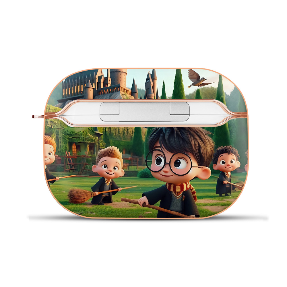 （画像用） Harry Potter ハリー・ポッターシリーズ 【AirPods Pro用】ハードシェル保護ケース｜耐衝撃・防指紋・カラビナ付き商品仕様