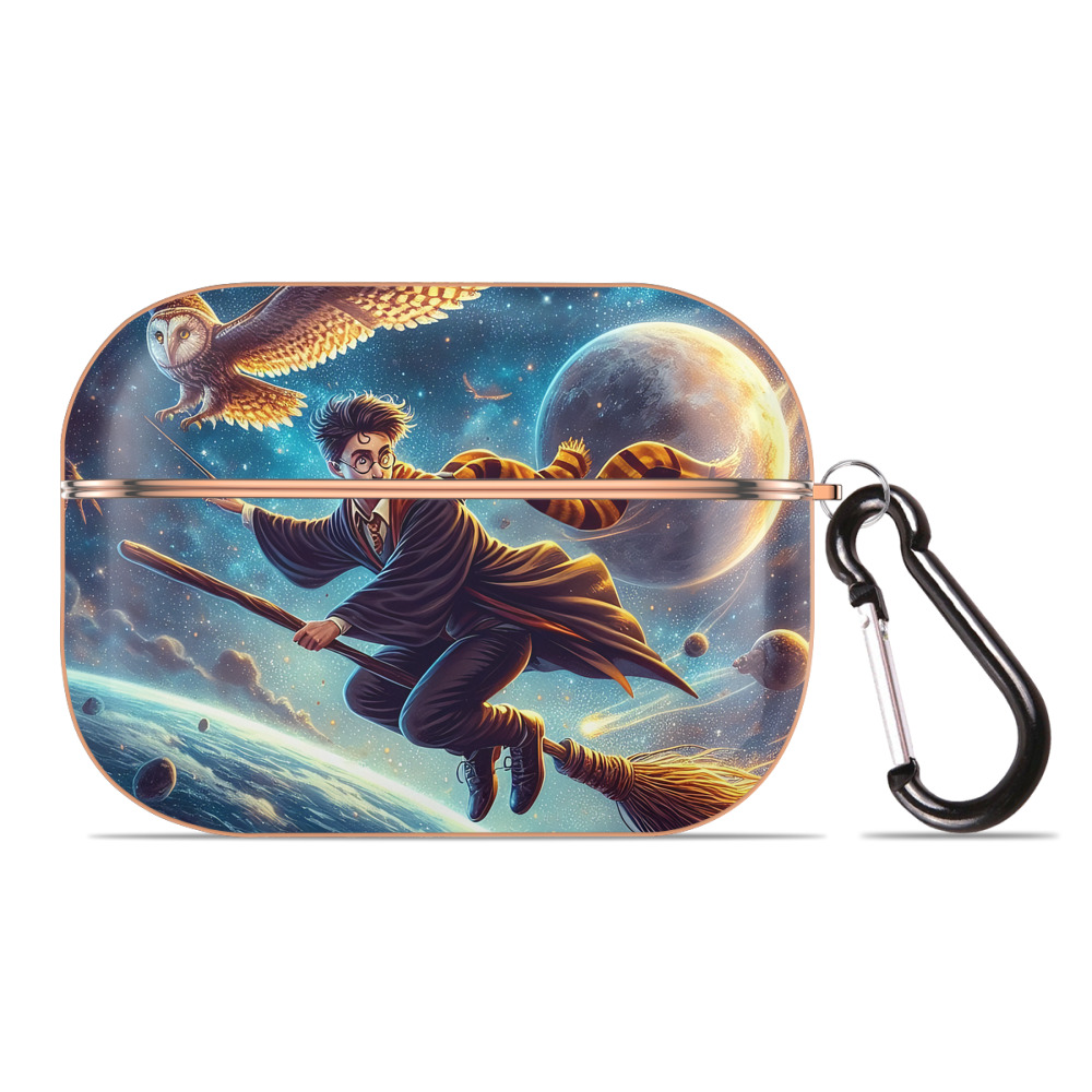 （画像用） Harry Potter ハリー・ポッターシリーズ 【AirPods Pro用】ハードシェル保護ケース｜耐衝撃・防指紋・カラビナ付き商品仕様