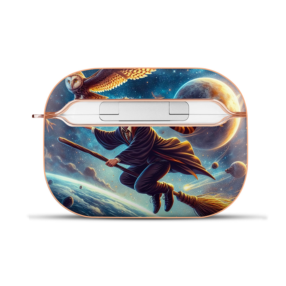 （画像用） Harry Potter ハリー・ポッターシリーズ 【AirPods Pro用】ハードシェル保護ケース｜耐衝撃・防指紋・カラビナ付き商品仕様