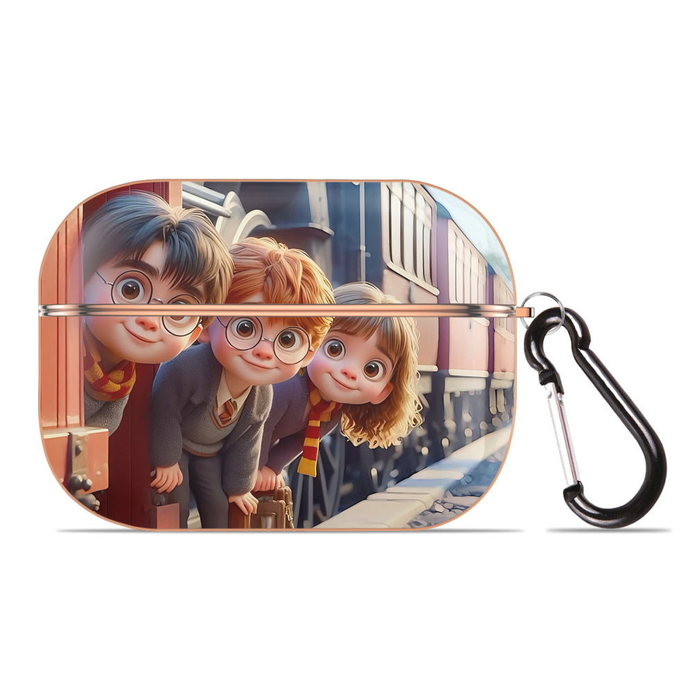 （画像用） Harry Potter ハリー・ポッターシリーズ 【AirPods Pro用】ハードシェル保護ケース｜耐衝撃・防指紋・カラビナ付き商品仕様