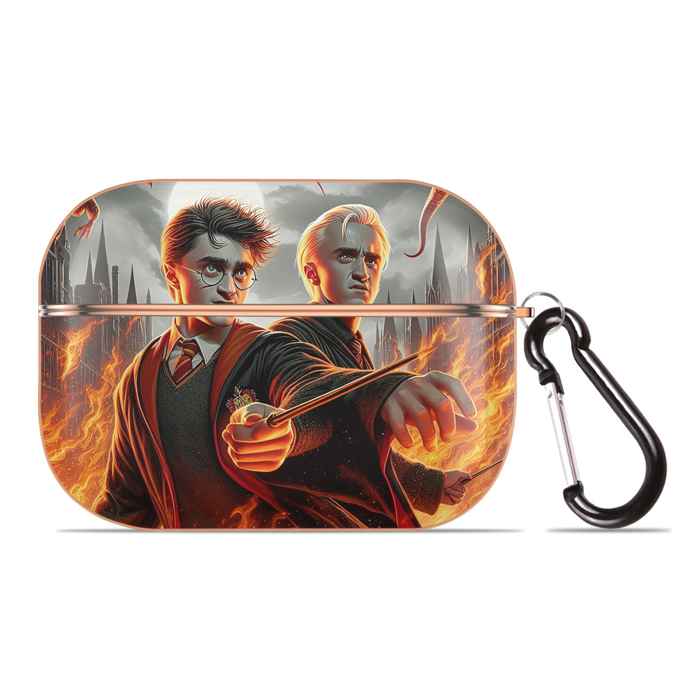 （画像用） Harry Potter ハリー・ポッターシリーズ 【AirPods Pro用】ハードシェル保護ケース｜耐衝撃・防指紋・カラビナ付き商品仕様
