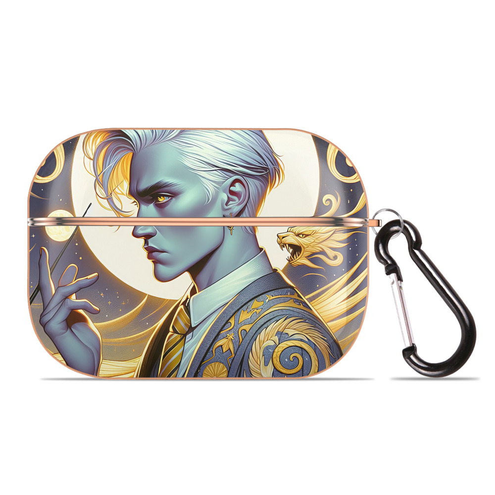 （画像用） Harry Potter ハリー・ポッターシリーズ 【AirPods Pro用】ハードシェル保護ケース｜耐衝撃・防指紋・カラビナ付き商品仕様