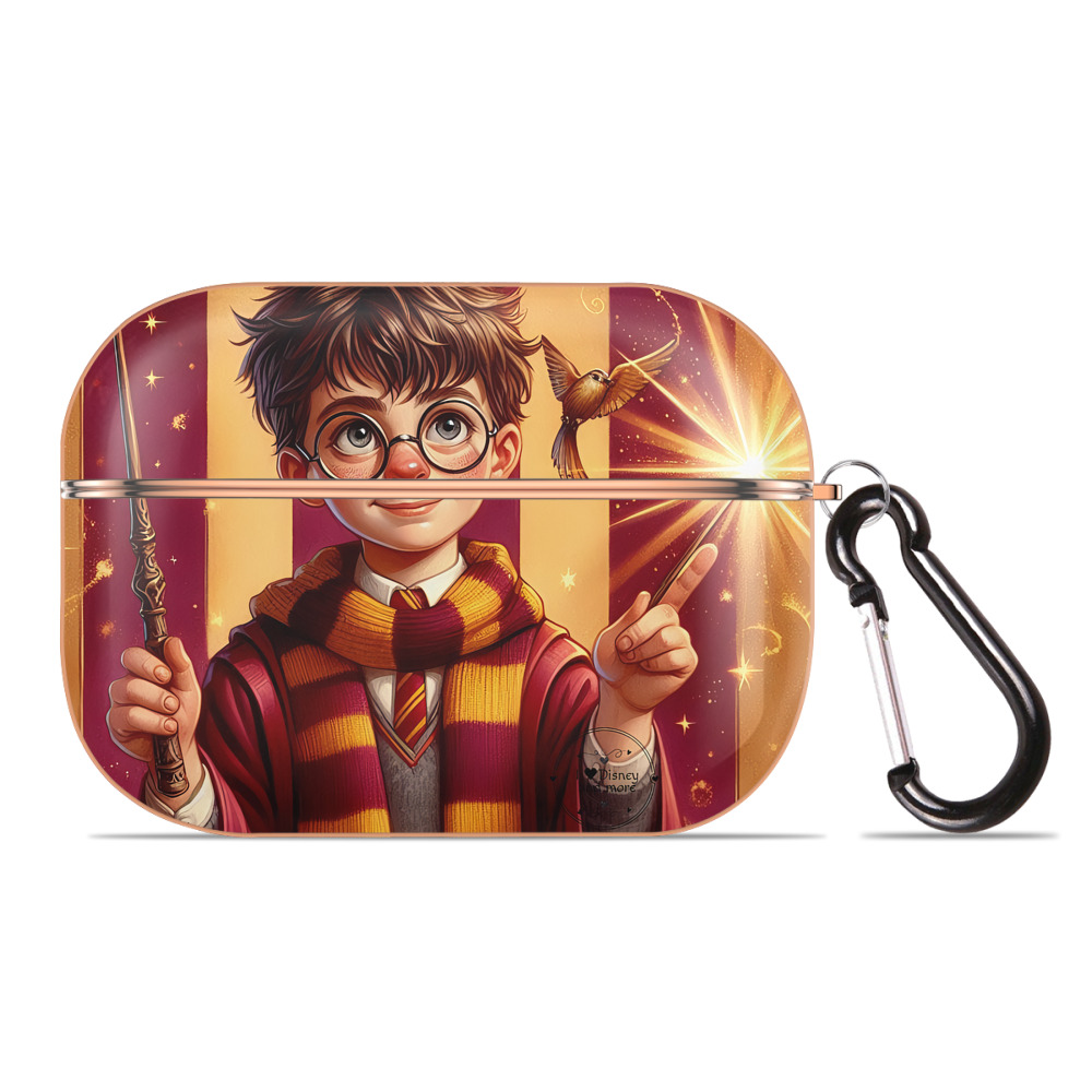 （画像用） Harry Potter ハリー・ポッターシリーズ 【AirPods Pro用】ハードシェル保護ケース｜耐衝撃・防指紋・カラビナ付き商品仕様
