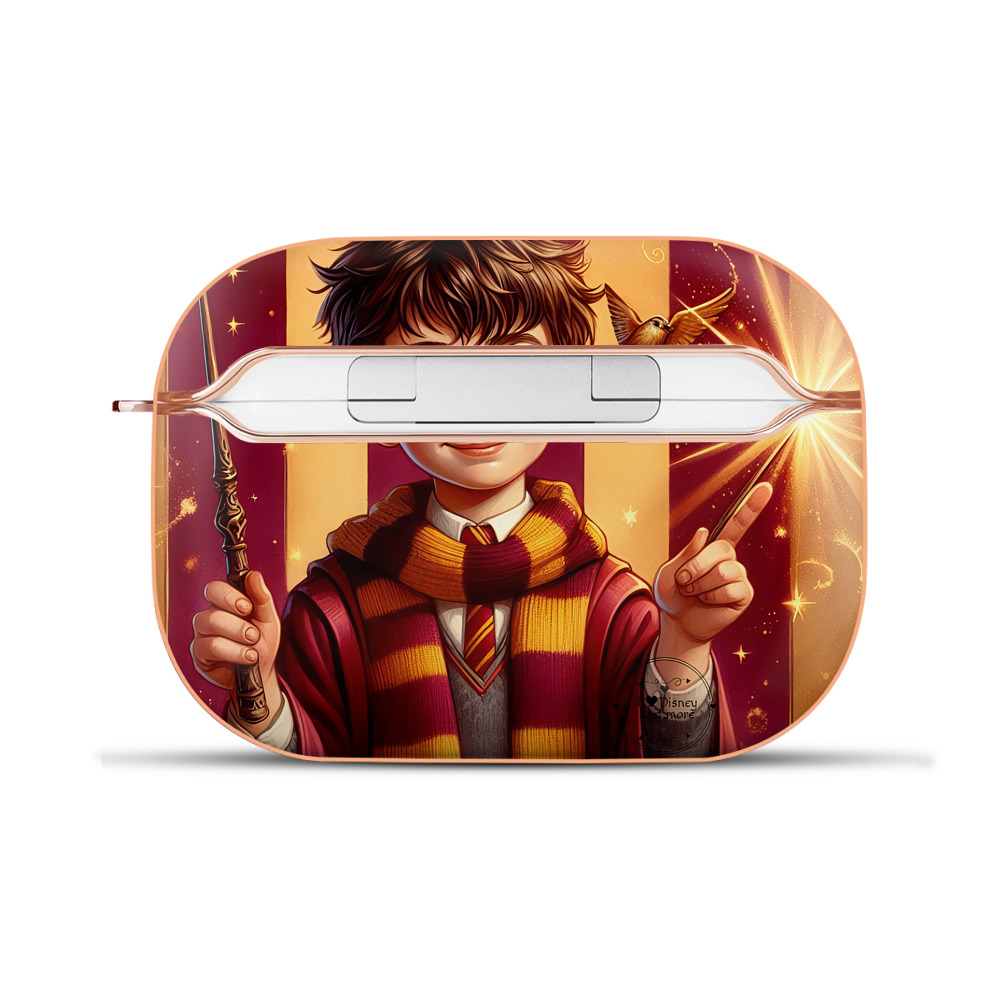（画像用） Harry Potter ハリー・ポッターシリーズ 【AirPods Pro用】ハードシェル保護ケース｜耐衝撃・防指紋・カラビナ付き商品仕様