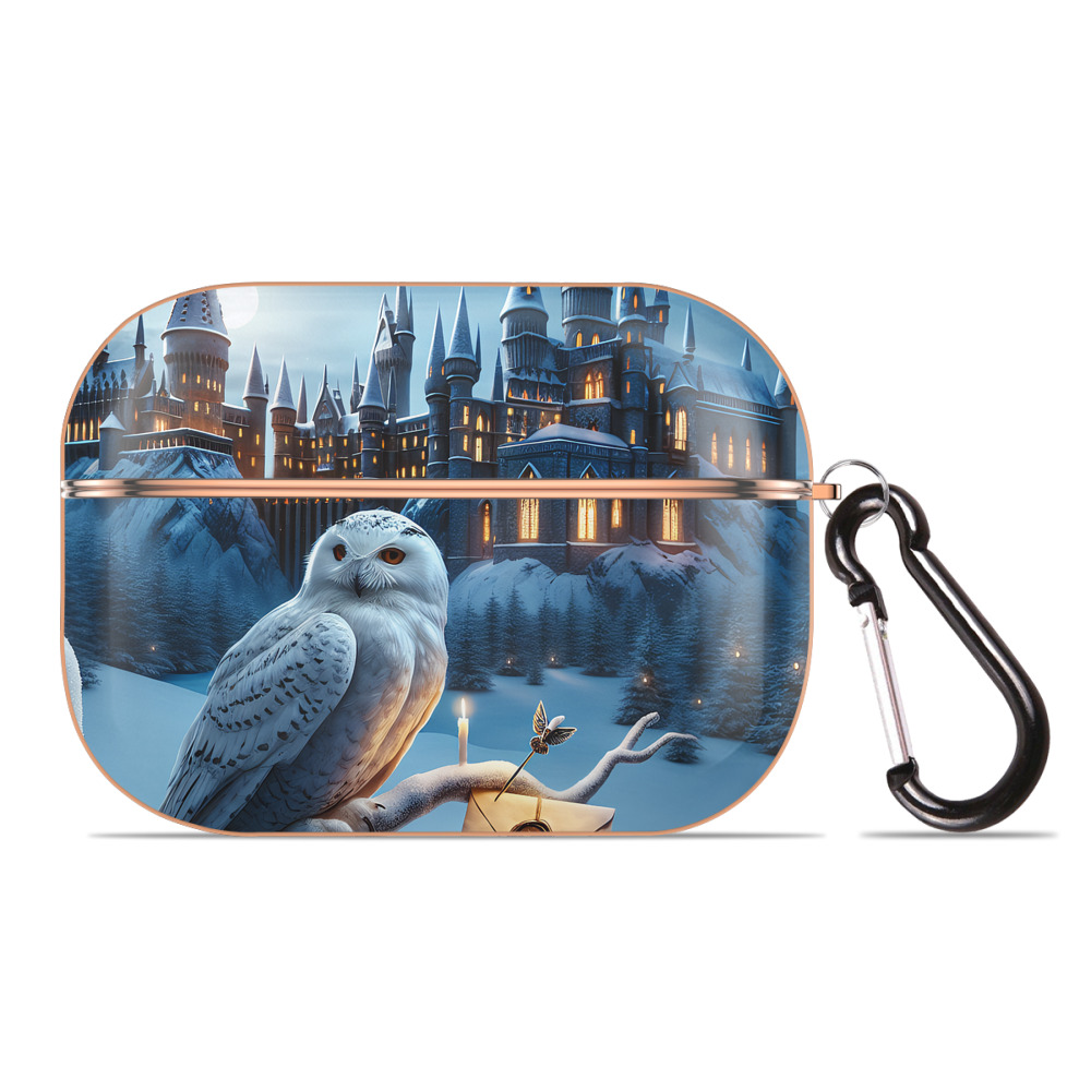 （画像用） Harry Potter ハリー・ポッターシリーズ 【AirPods Pro用】ハードシェル保護ケース｜耐衝撃・防指紋・カラビナ付き商品仕様