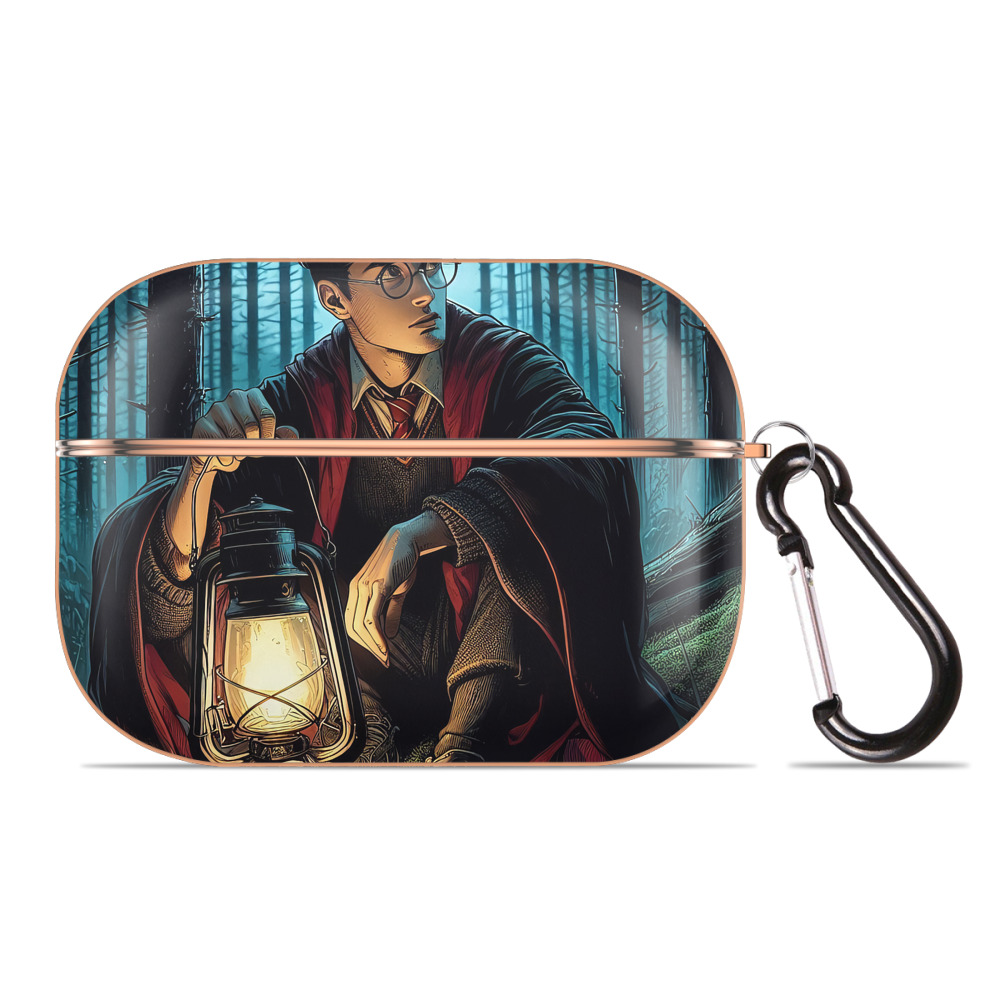 （画像用） Harry Potter ハリー・ポッターシリーズ 【AirPods Pro用】ハードシェル保護ケース｜耐衝撃・防指紋・カラビナ付き商品仕様