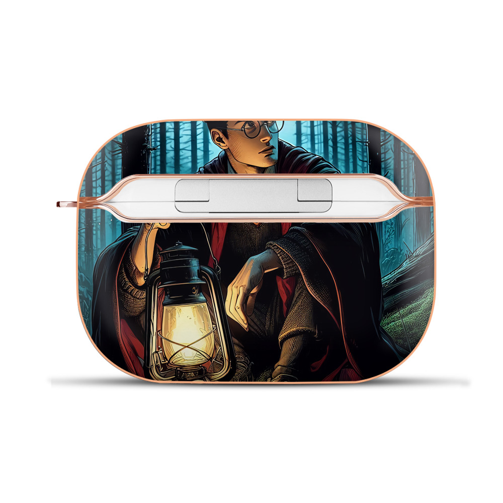 （画像用） Harry Potter ハリー・ポッターシリーズ 【AirPods Pro用】ハードシェル保護ケース｜耐衝撃・防指紋・カラビナ付き商品仕様