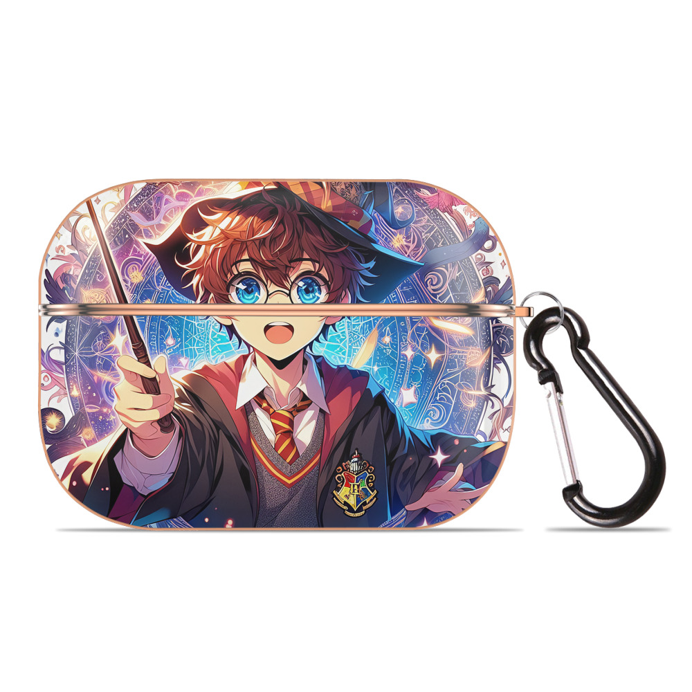 （画像用） Harry Potter ハリー・ポッターシリーズ 【AirPods Pro用】ハードシェル保護ケース｜耐衝撃・防指紋・カラビナ付き商品仕様
