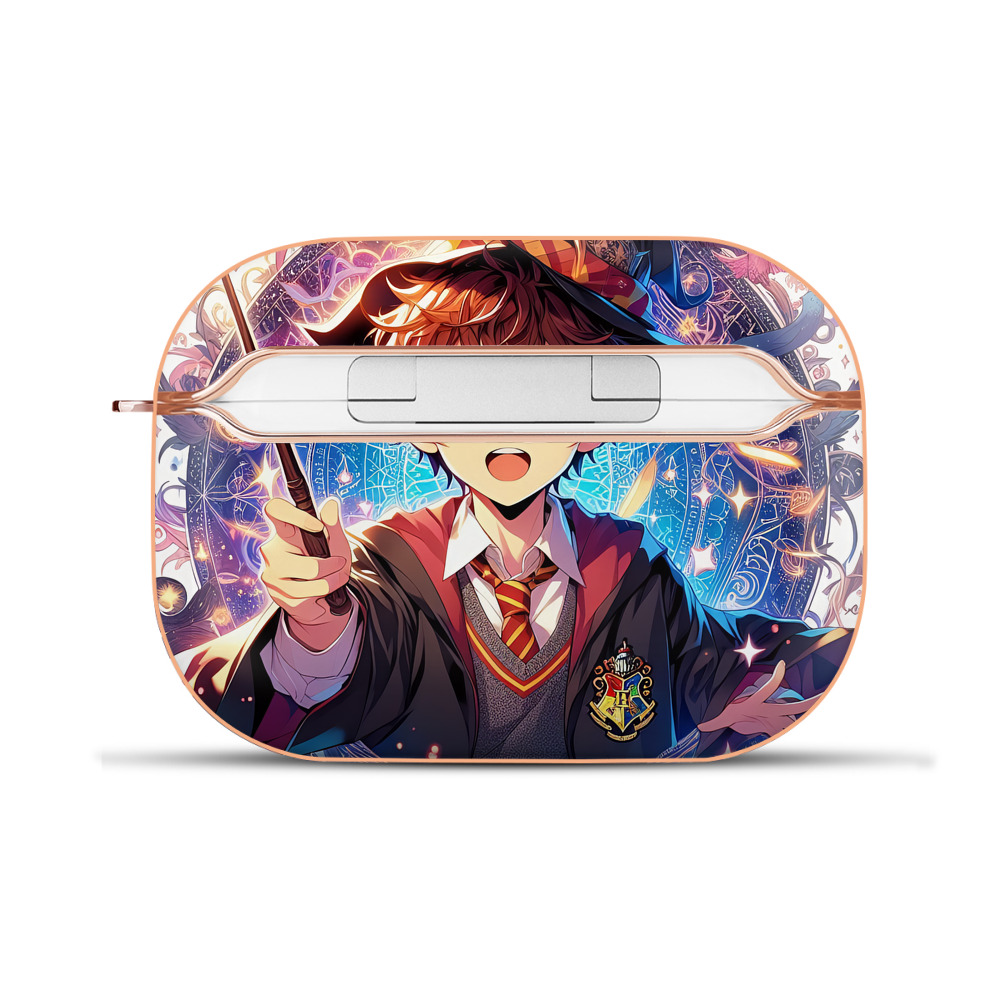 （画像用） Harry Potter ハリー・ポッターシリーズ 【AirPods Pro用】ハードシェル保護ケース｜耐衝撃・防指紋・カラビナ付き商品仕様