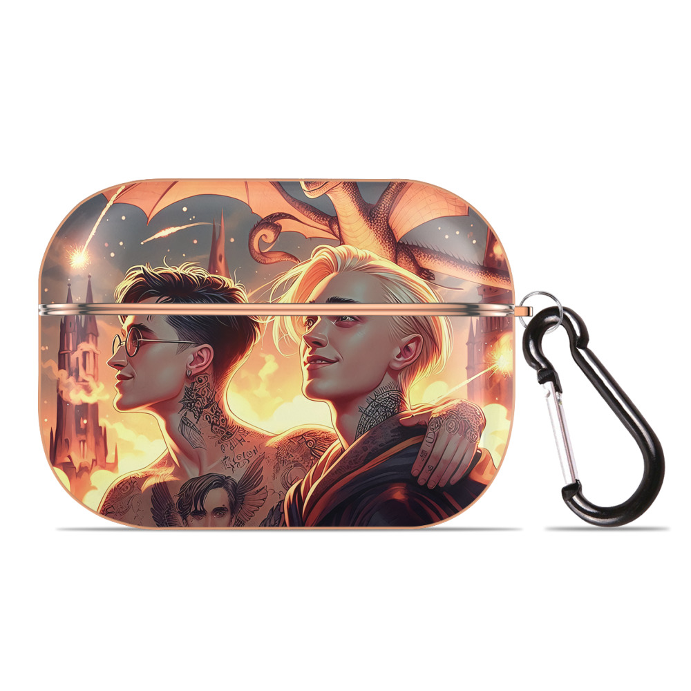 （画像用） Harry Potter ハリー・ポッターシリーズ 【AirPods Pro用】ハードシェル保護ケース｜耐衝撃・防指紋・カラビナ付き商品仕様