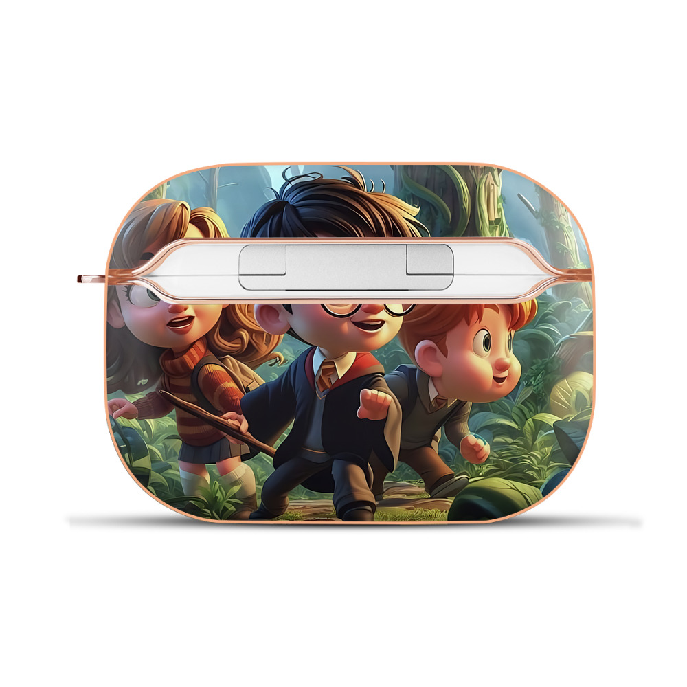 （画像用） Harry Potter ハリー・ポッターシリーズ 【AirPods Pro用】ハードシェル保護ケース｜耐衝撃・防指紋・カラビナ付き商品仕様