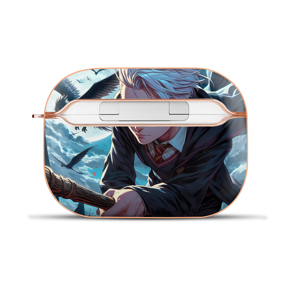 （画像用） Harry Potter ハリー・ポッターシリーズ 【AirPods Pro用】ハードシェル保護ケース｜耐衝撃・防指紋・カラビナ付き商品仕様