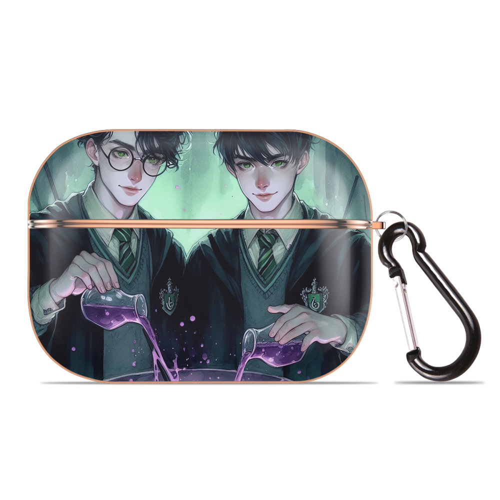 （画像用） Harry Potter ハリー・ポッターシリーズ 【AirPods Pro用】ハードシェル保護ケース｜耐衝撃・防指紋・カラビナ付き商品仕様