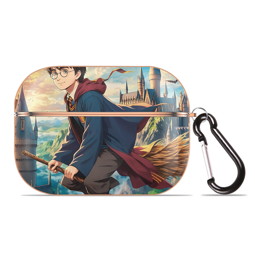 （画像用） Harry Potter ハリー・ポッターシリーズ 【AirPods Pro用】ハードシェル保護ケース｜耐衝撃・防指紋・カラビナ付き商品仕様