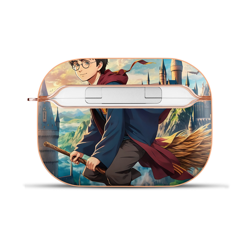 （画像用） Harry Potter ハリー・ポッターシリーズ 【AirPods Pro用】ハードシェル保護ケース｜耐衝撃・防指紋・カラビナ付き商品仕様