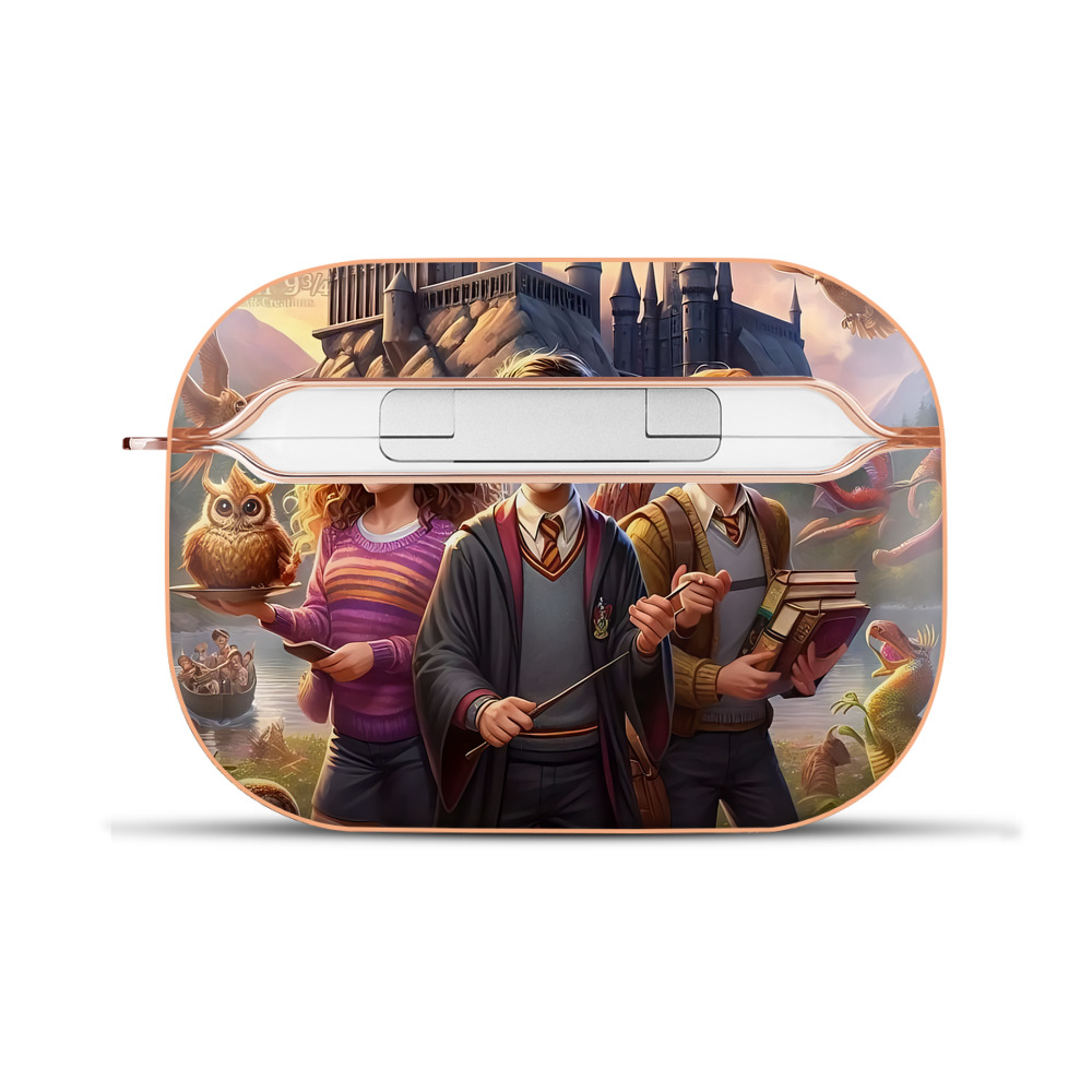 （画像用） Harry Potter ハリー・ポッターシリーズ 【AirPods Pro用】ハードシェル保護ケース｜耐衝撃・防指紋・カラビナ付き商品仕様