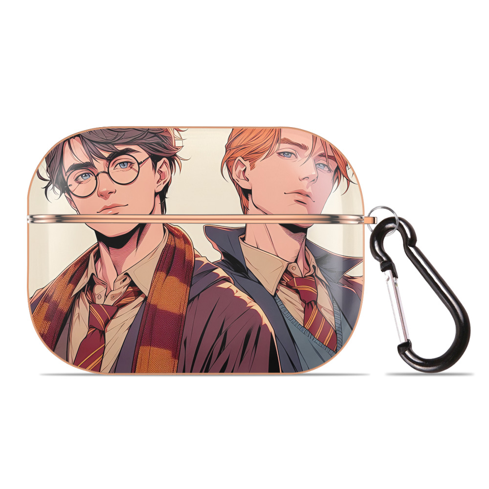 （画像用） Harry Potter ハリー・ポッターシリーズ 【AirPods Pro用】ハードシェル保護ケース｜耐衝撃・防指紋・カラビナ付き商品仕様