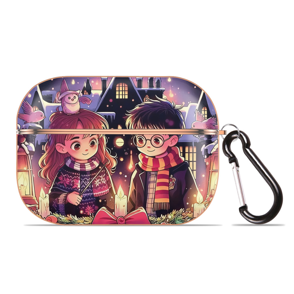 （画像用） Harry Potter ハリー・ポッターシリーズ 【AirPods Pro用】ハードシェル保護ケース｜耐衝撃・防指紋・カラビナ付き商品仕様
