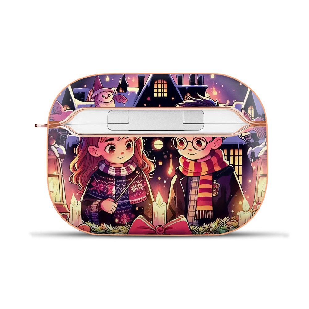 （画像用） Harry Potter ハリー・ポッターシリーズ 【AirPods Pro用】ハードシェル保護ケース｜耐衝撃・防指紋・カラビナ付き商品仕様