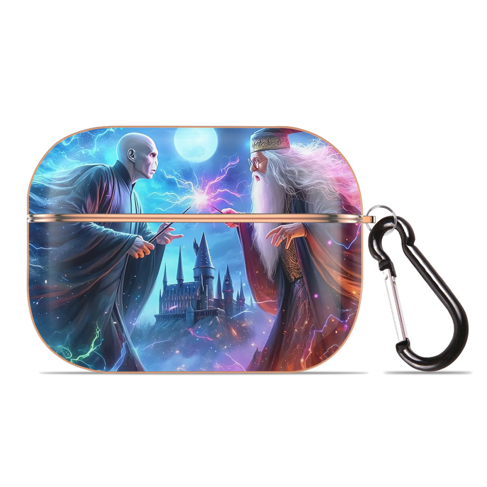 （画像用） Harry Potter ハリー・ポッターシリーズ 【AirPods Pro用】ハードシェル保護ケース｜耐衝撃・防指紋・カラビナ付き商品仕様