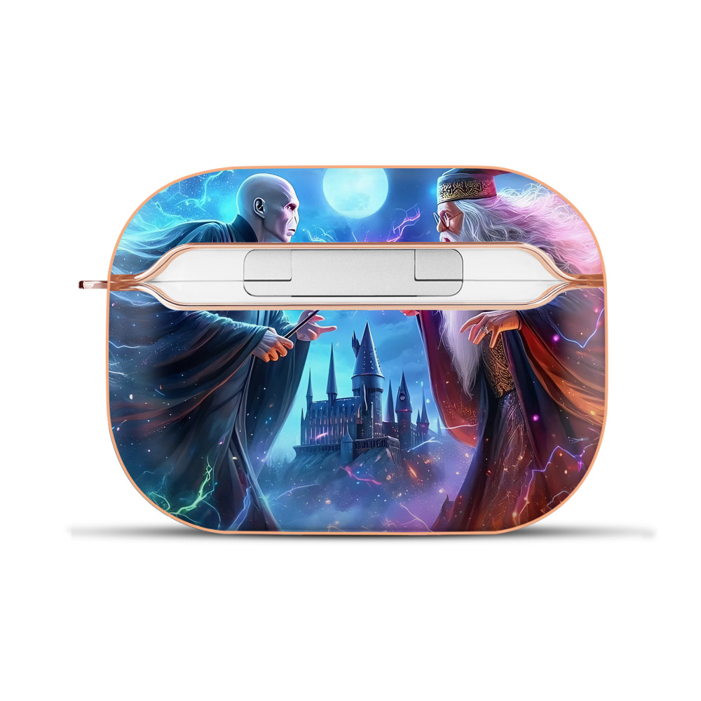 （画像用） Harry Potter ハリー・ポッターシリーズ 【AirPods Pro用】ハードシェル保護ケース｜耐衝撃・防指紋・カラビナ付き商品仕様
