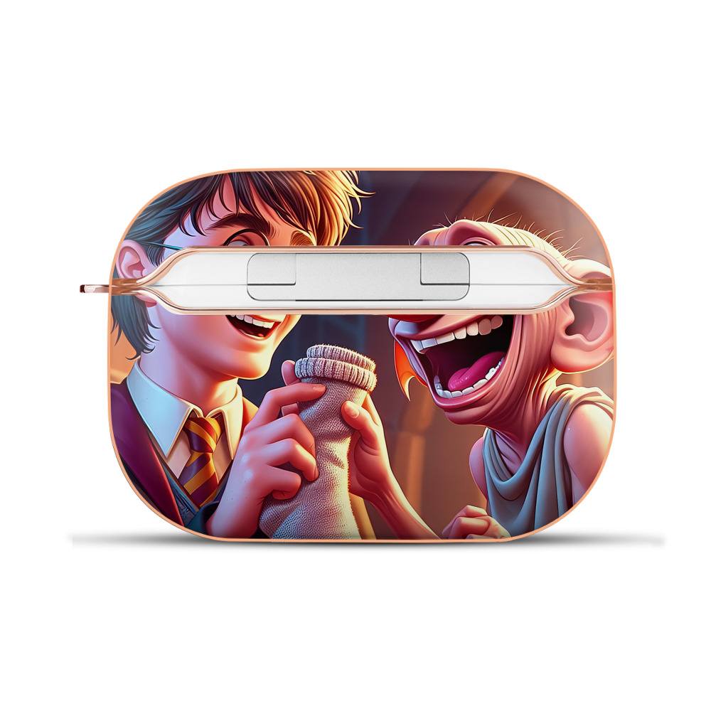 （画像用） Harry Potter ハリー・ポッターシリーズ 【AirPods Pro用】ハードシェル保護ケース｜耐衝撃・防指紋・カラビナ付き商品仕様