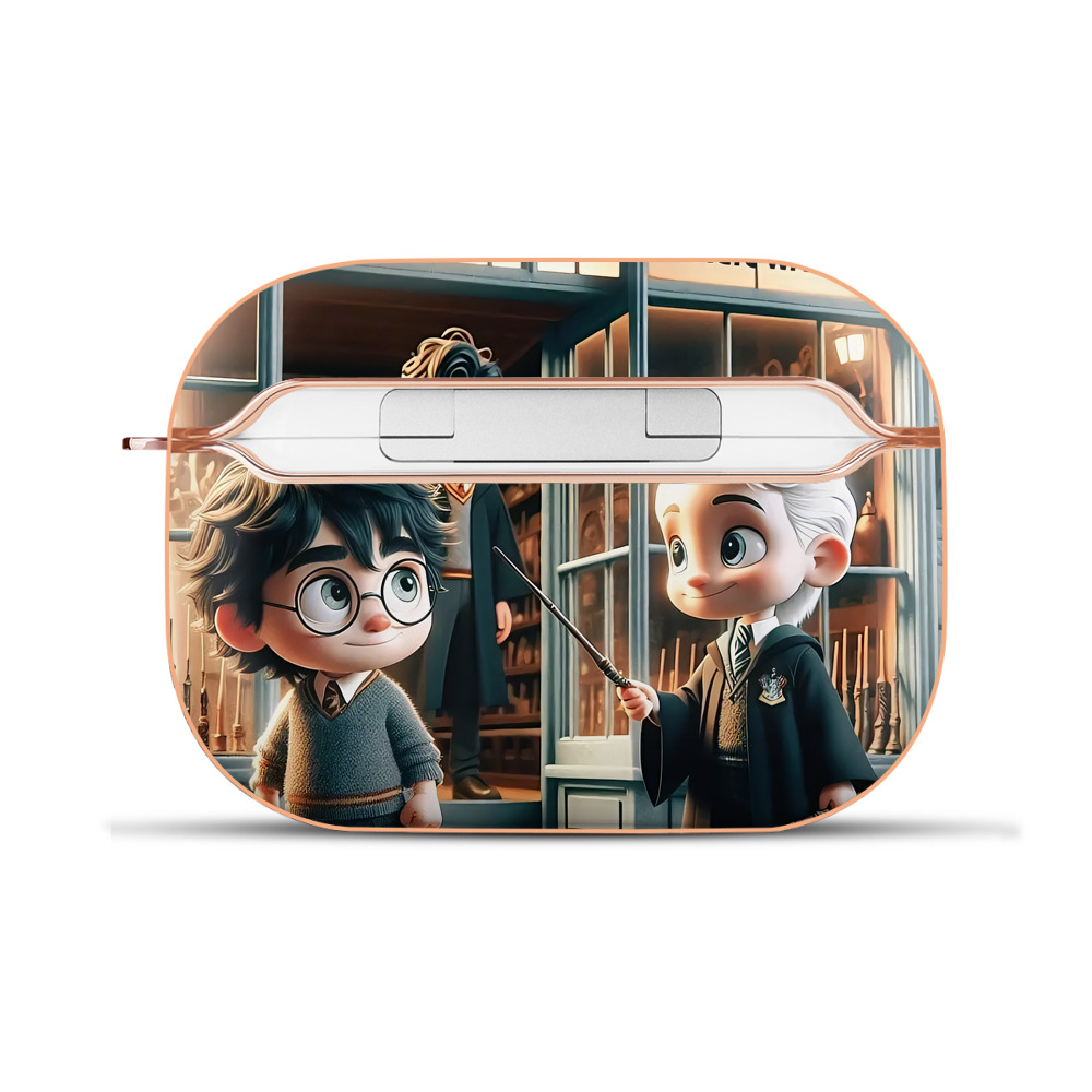 （画像用） Harry Potter ハリー・ポッターシリーズ 【AirPods Pro用】ハードシェル保護ケース｜耐衝撃・防指紋・カラビナ付き商品仕様