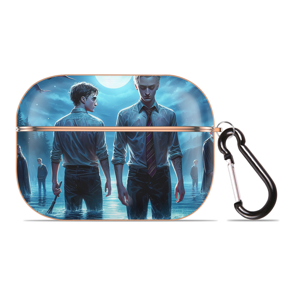 （画像用） Harry Potter ハリー・ポッターシリーズ 【AirPods Pro用】ハードシェル保護ケース｜耐衝撃・防指紋・カラビナ付き商品仕様