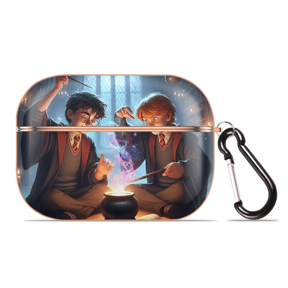 （画像用） Harry Potter ハリー・ポッターシリーズ 【AirPods Pro用】ハードシェル保護ケース｜耐衝撃・防指紋・カラビナ付き商品仕様