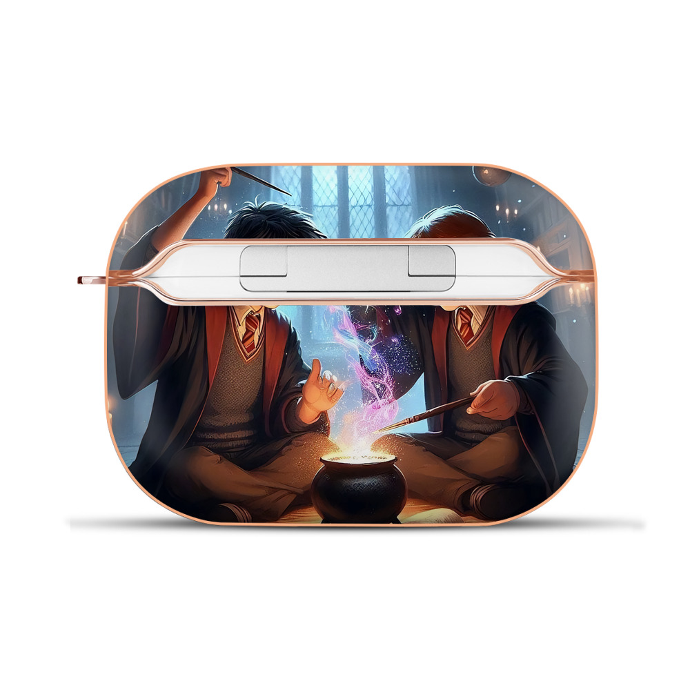 （画像用） Harry Potter ハリー・ポッターシリーズ 【AirPods Pro用】ハードシェル保護ケース｜耐衝撃・防指紋・カラビナ付き商品仕様