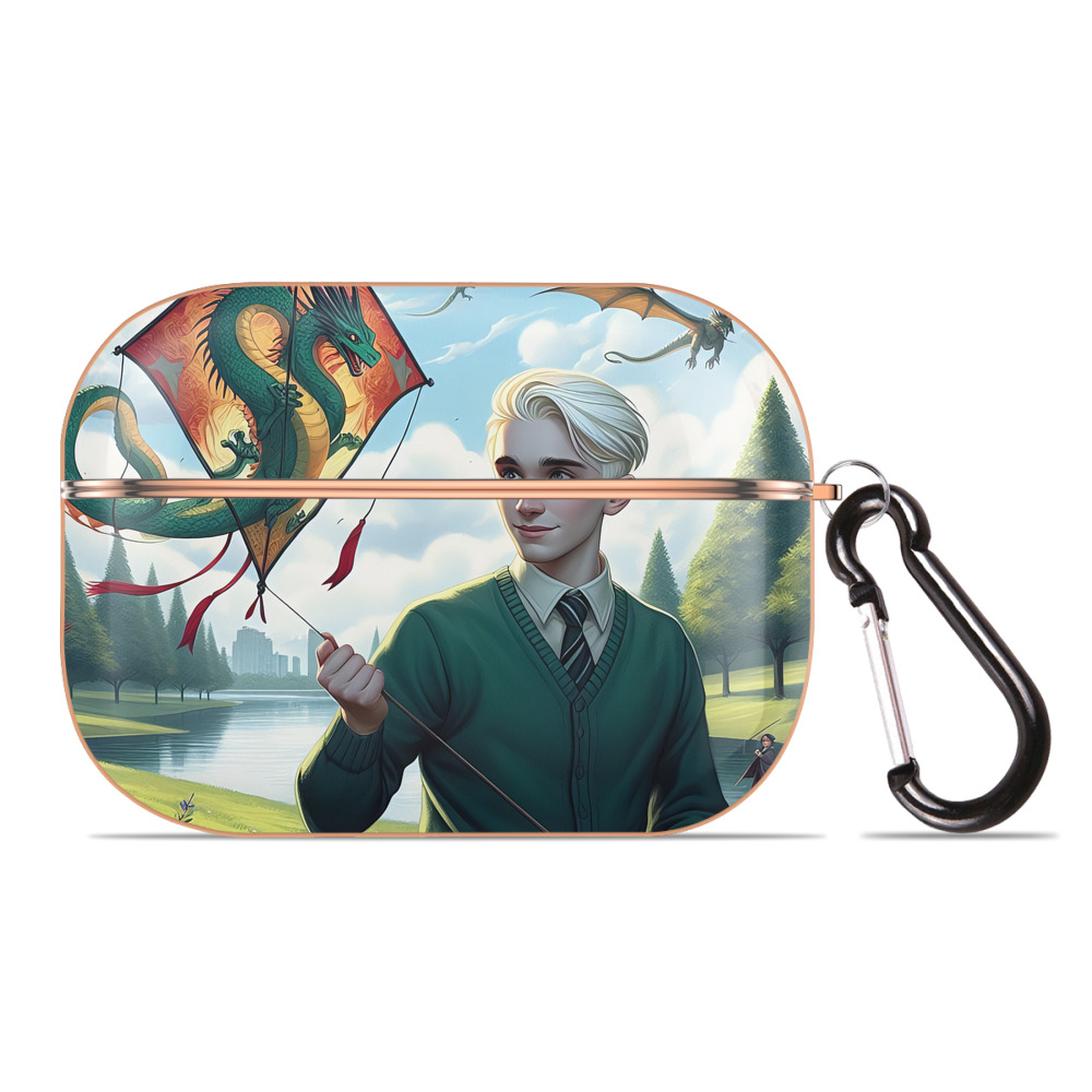 （画像用） Harry Potter ハリー・ポッターシリーズ 【AirPods Pro用】ハードシェル保護ケース｜耐衝撃・防指紋・カラビナ付き商品仕様