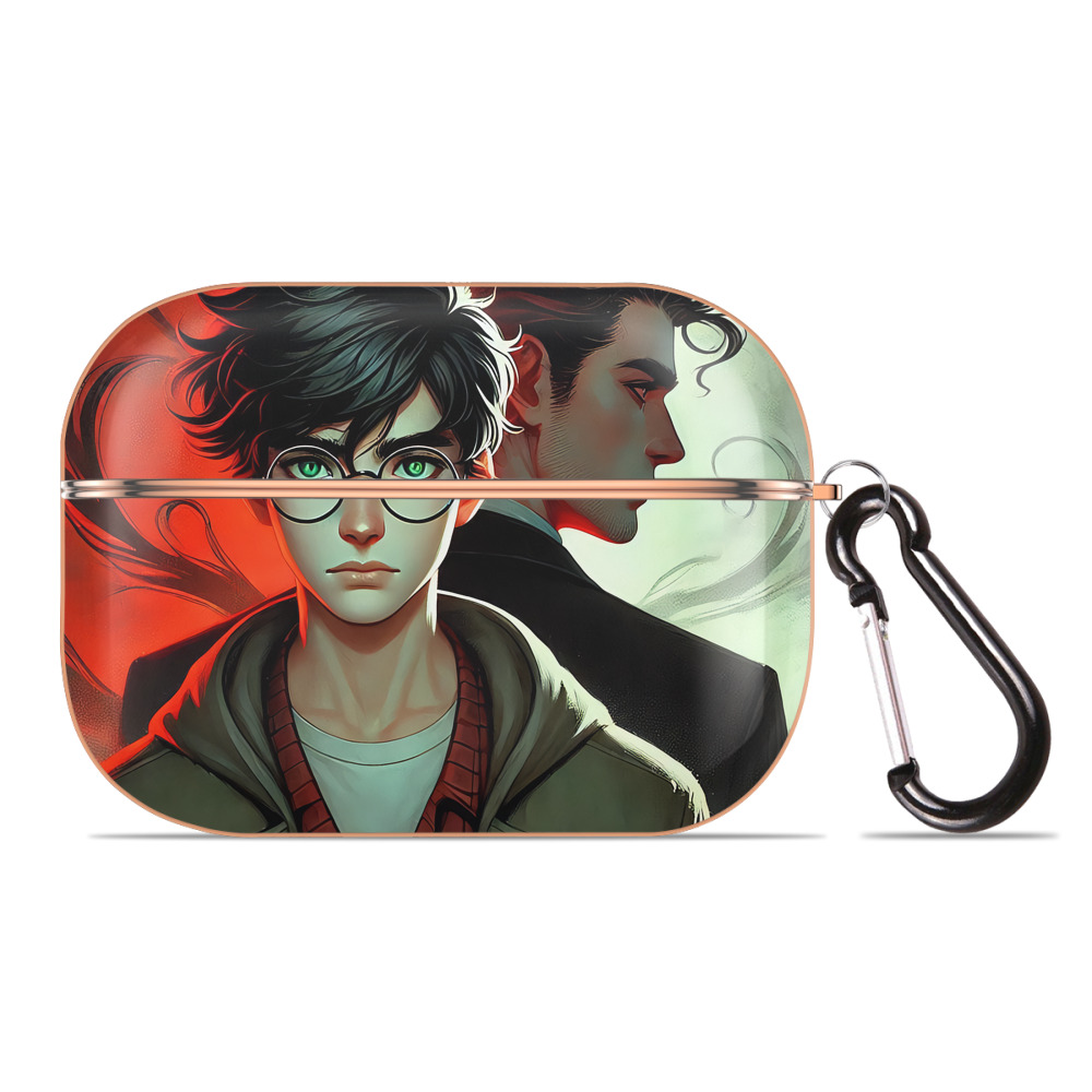 （画像用） Harry Potter ハリー・ポッターシリーズ 【AirPods Pro用】ハードシェル保護ケース｜耐衝撃・防指紋・カラビナ付き商品仕様