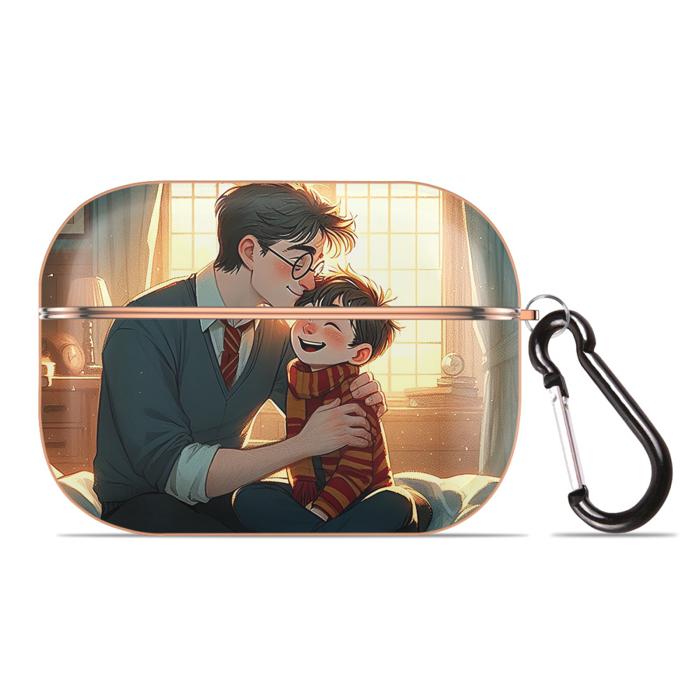 （画像用） Harry Potter ハリー・ポッターシリーズ 【AirPods Pro用】ハードシェル保護ケース｜耐衝撃・防指紋・カラビナ付き商品仕様
