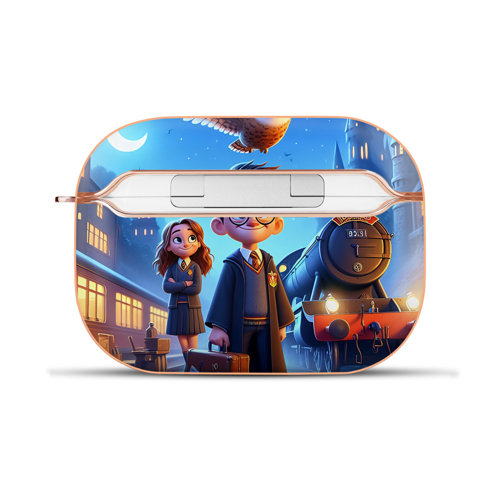 （画像用） Harry Potter ハリー・ポッターシリーズ 【AirPods Pro用】ハードシェル保護ケース｜耐衝撃・防指紋・カラビナ付き商品仕様