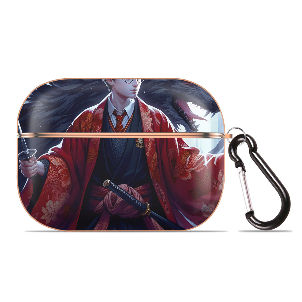 （画像用） Harry Potter ハリー・ポッターシリーズ 【AirPods Pro用】ハードシェル保護ケース｜耐衝撃・防指紋・カラビナ付き商品仕様