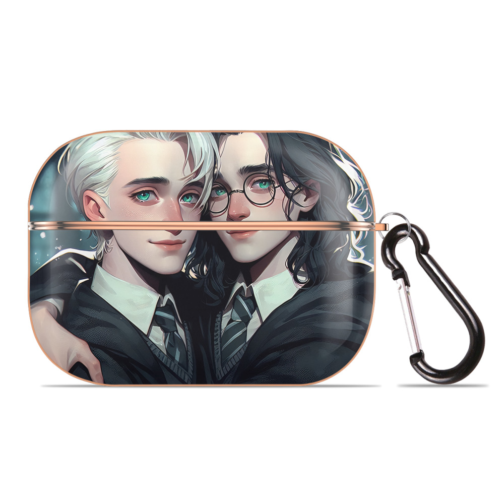 （画像用） Harry Potter ハリー・ポッターシリーズ 【AirPods Pro用】ハードシェル保護ケース｜耐衝撃・防指紋・カラビナ付き商品仕様