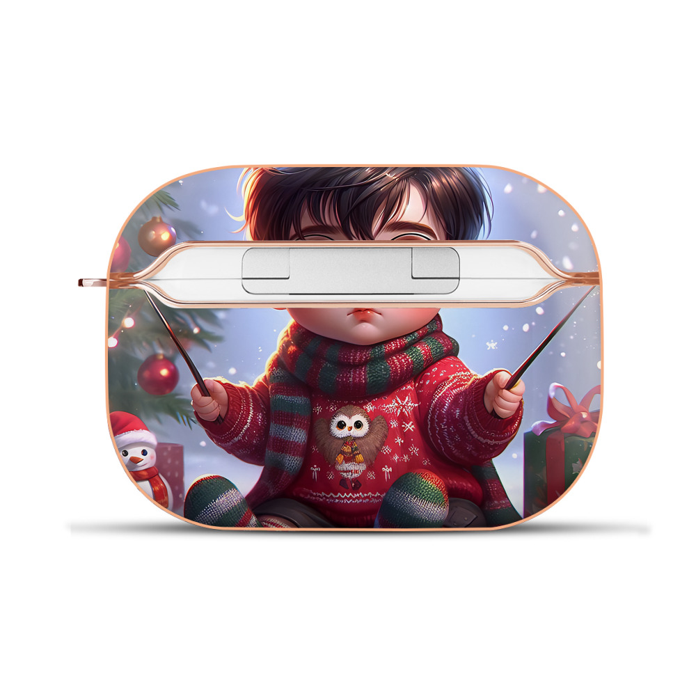 （画像用） Harry Potter ハリー・ポッターシリーズ 【AirPods Pro用】ハードシェル保護ケース｜耐衝撃・防指紋・カラビナ付き商品仕様