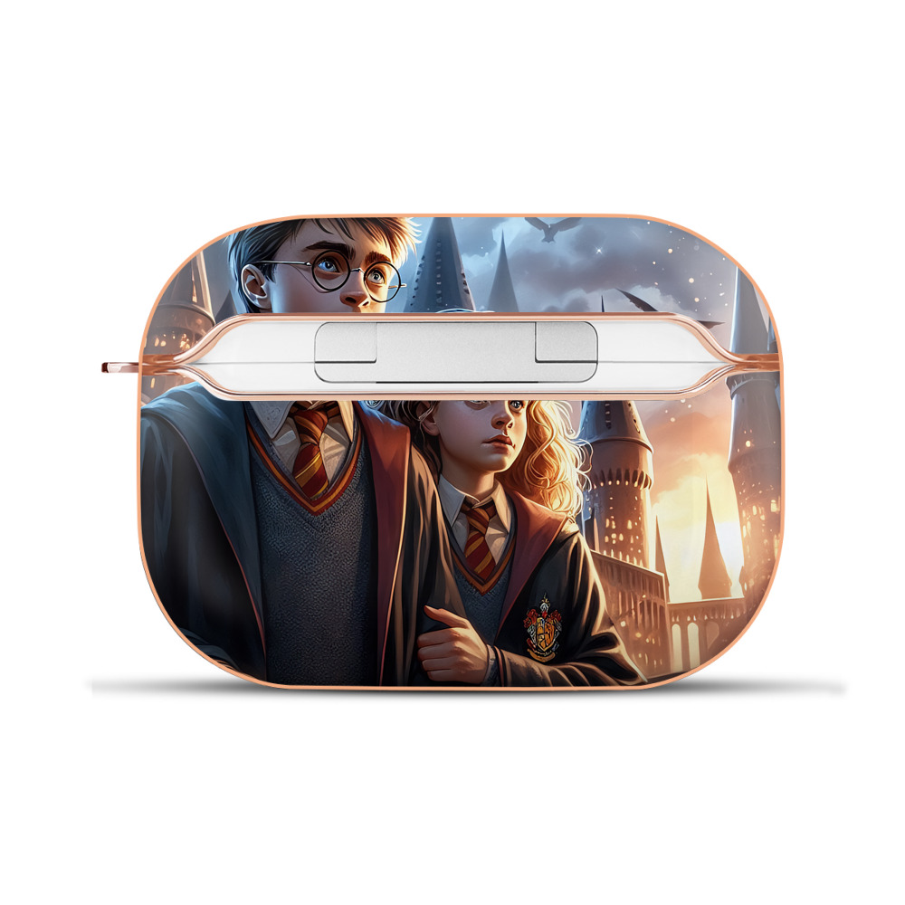 （画像用） Harry Potter ハリー・ポッターシリーズ 【AirPods Pro用】ハードシェル保護ケース｜耐衝撃・防指紋・カラビナ付き商品仕様