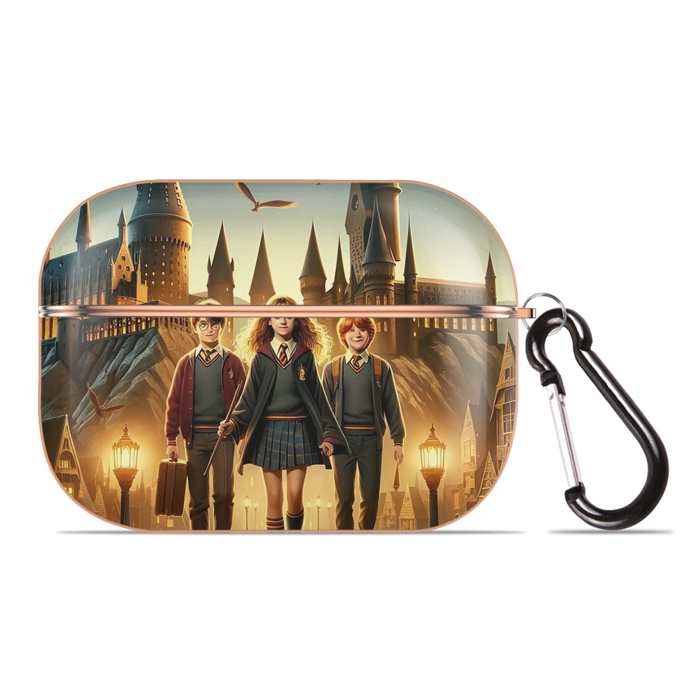 （画像用） Harry Potter ハリー・ポッターシリーズ 【AirPods Pro用】ハードシェル保護ケース｜耐衝撃・防指紋・カラビナ付き商品仕様